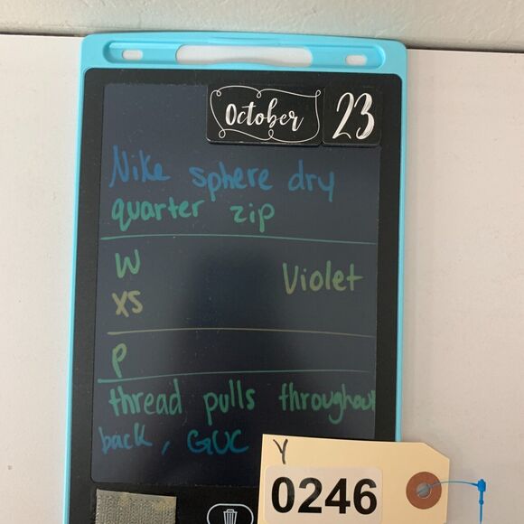 Nike Sphere Dry Sweatshirt Womens XS Extra Small Violet Quarter Zip Pullover Top - Picture 13 of 14